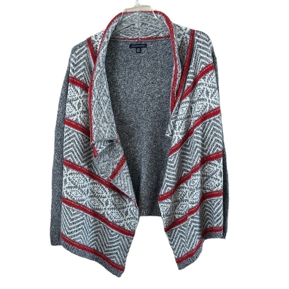 American Eagle Outfitters Blanket Open Front Cardigan Handkerchief Size XS - Picture 1 of 15